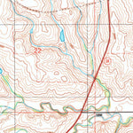 United States Geological Survey Trail, OK (1987, 24000-Scale) digital map