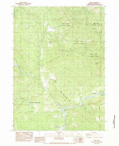 United States Geological Survey Trail, OR (1983, 24000-Scale) digital map