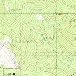 United States Geological Survey Trail, OR (1983, 24000-Scale) digital map