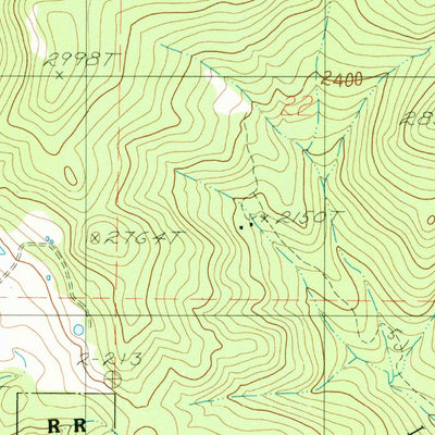 United States Geological Survey Trail, OR (1983, 24000-Scale) digital map