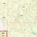 United States Geological Survey Trail, OR (1997, 24000-Scale) digital map