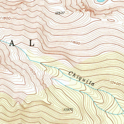 United States Geological Survey Trail Ridge, CO (1957, 24000-Scale) digital map