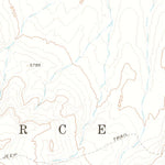 United States Geological Survey Trail Ridge, NV (1962, 24000-Scale) digital map