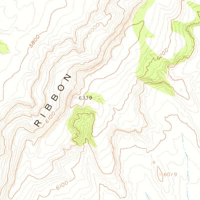 United States Geological Survey Trail Ridge, NV (1962, 24000-Scale) digital map