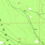 United States Geological Survey Trailcreek, MT (1966, 24000-Scale) digital map