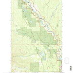 United States Geological Survey Trailcreek, MT (1994, 24000-Scale) digital map