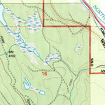 United States Geological Survey Trailcreek, MT (1994, 24000-Scale) digital map