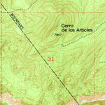 United States Geological Survey Trampas, NM (1953, 24000-Scale) digital map