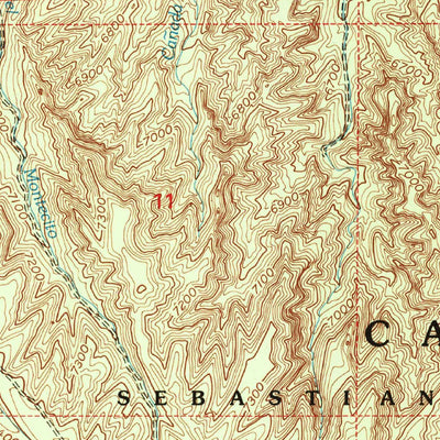 United States Geological Survey Trampas, NM (1995, 24000-Scale) digital map