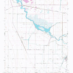 United States Geological Survey Tranquillity, CA (1956, 24000-Scale) digital map