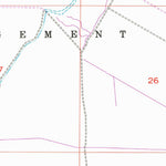 United States Geological Survey Tranquillity, CA (1956, 24000-Scale) digital map