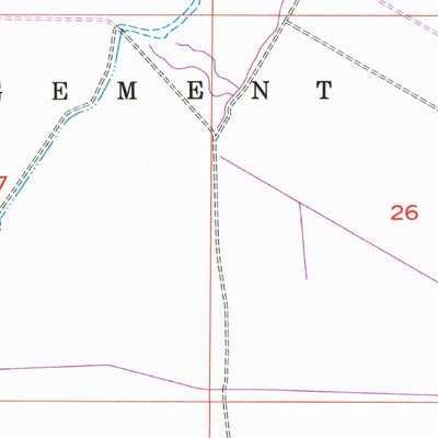 United States Geological Survey Tranquillity, CA (1956, 24000-Scale) digital map