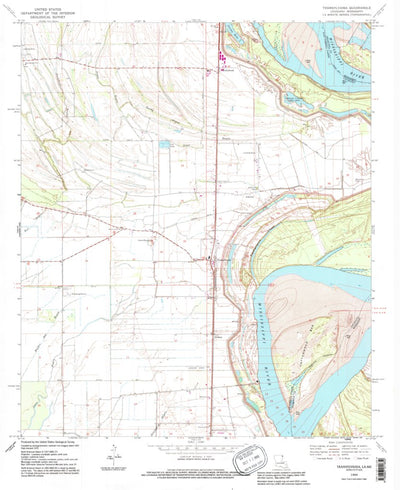 United States Geological Survey Transylvania, LA-MS (1994, 24000-Scale) digital map