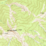 United States Geological Survey Trap Mountain, MT (1970, 24000-Scale) digital map