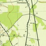 United States Geological Survey Trappe, MD (1943, 31680-Scale) digital map