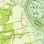 United States Geological Survey Trappe, MD (1943, 31680-Scale) digital map