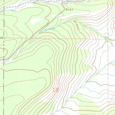 United States Geological Survey Trapper, CO (1972, 24000-Scale) digital map