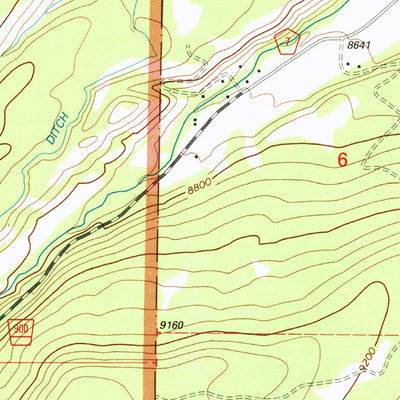 United States Geological Survey Trapper, CO (2000, 24000-Scale) digital map