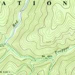 United States Geological Survey Trapper Creek, ID (1978, 24000-Scale) digital map