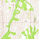 United States Geological Survey Trapper Peak, ID (1979, 24000-Scale) digital map