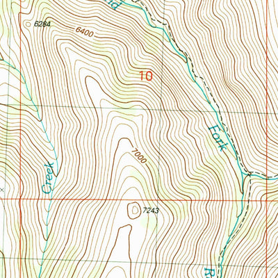 United States Geological Survey Trapper Peak, ID (2001, 24000-Scale) digital map