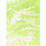 United States Geological Survey Trapper Peak, MT (1964, 24000-Scale) digital map