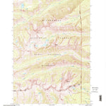 United States Geological Survey Trapper Peak, MT (1998, 24000-Scale) digital map