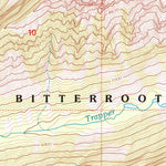 United States Geological Survey Trapper Peak, MT (1998, 24000-Scale) digital map