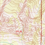 United States Geological Survey Trapper Peak, MT (1998, 24000-Scale) digital map