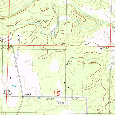 United States Geological Survey Trask, MO (1986, 24000-Scale) digital map