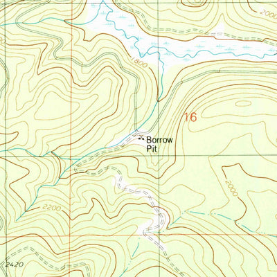 United States Geological Survey Trask Mountain, OR (1979, 24000-Scale) digital map