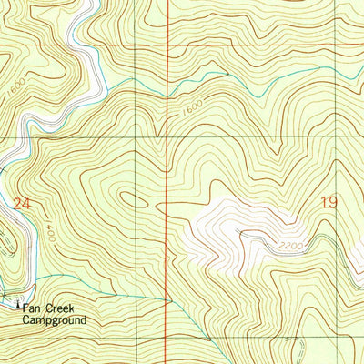 United States Geological Survey Trask Mountain, OR (1979, 24000-Scale) digital map