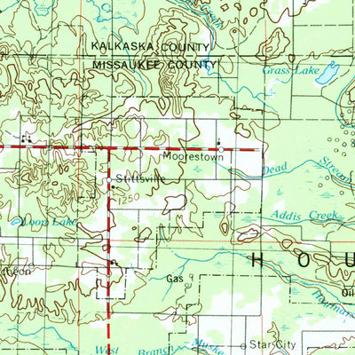 United States Geological Survey Traverse City, MI (1954, 250000-Scale) digital map