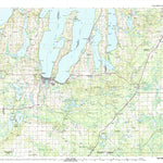 United States Geological Survey Traverse City, MI (1983, 100000-Scale) digital map