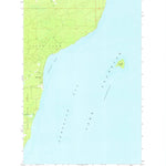 United States Geological Survey Traverse Island, MI (1954, 24000-Scale) digital map