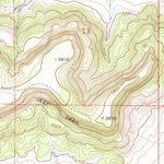 United States Geological Survey Travesser Park, NM-CO (1972, 24000-Scale) digital map