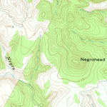 United States Geological Survey Travis Peak, TX (1966, 24000-Scale) digital map