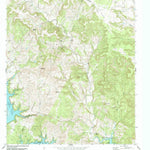 United States Geological Survey Travis Peak, TX (1986, 24000-Scale) digital map