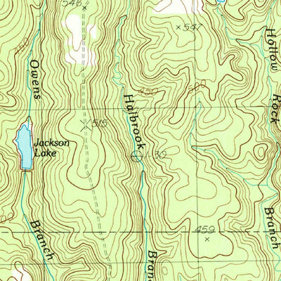 United States Geological Survey Trawick, TX (1984, 24000-Scale) digital map