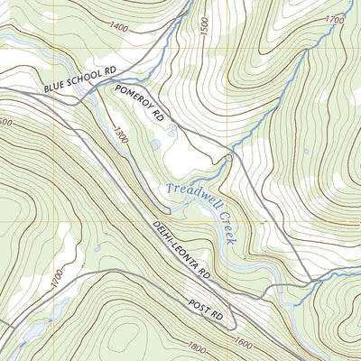 United States Geological Survey Treadwell, NY (2023, 24000-Scale) digital map