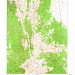 United States Geological Survey Treasure Hill, NV (1949, 62500-Scale) digital map