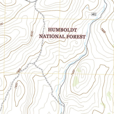 United States Geological Survey Treasure Hill, NV (2021, 24000-Scale) digital map