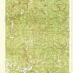 United States Geological Survey Treat, AR (1934, 62500-Scale) digital map