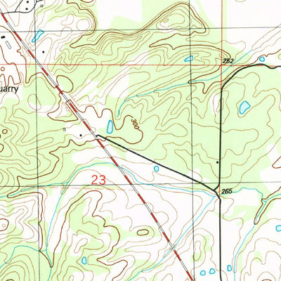 United States Geological Survey Trebloc, MS (1987, 24000-Scale) digital map