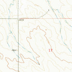 United States Geological Survey Tree Coulee School, MT (1965, 24000-Scale) digital map
