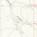 United States Geological Survey Tree Coulee School, MT (1965, 24000-Scale) digital map