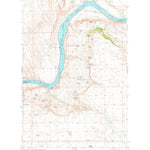 United States Geological Survey Trefry Canyon, WA (1980, 24000-Scale) digital map