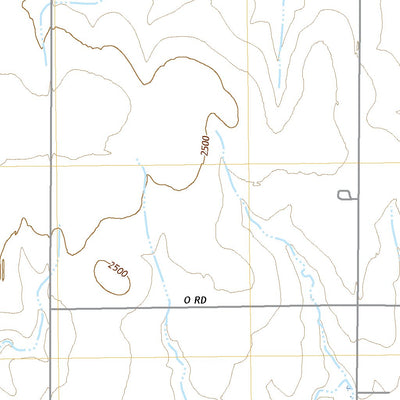 United States Geological Survey Trego Center, KS (2022, 24000-Scale) digital map