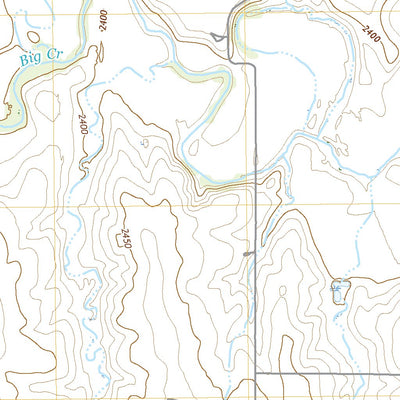 United States Geological Survey Trego Center, KS (2022, 24000-Scale) digital map