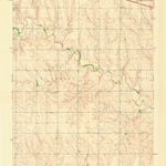 United States Geological Survey Trego Center NE, KS (1960, 24000-Scale) digital map